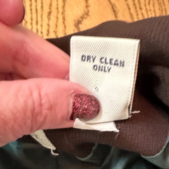 Vintage Ann Taylor Chocolate Belted Wool Jacket Size 2 - Picture 7 of 11